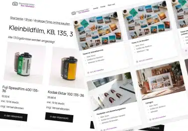 Fotos online bestellen und alternative Medien
